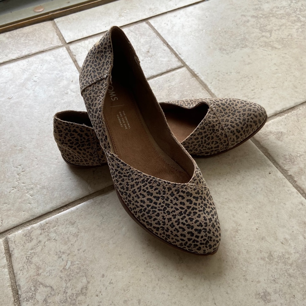 Leopard Print Flats